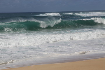 Fototapeta na wymiar North shore surf