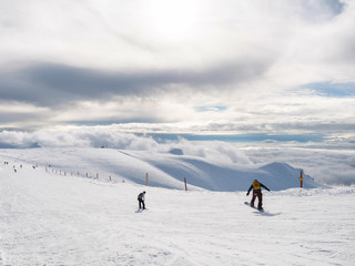The top of Kalavrita ski center