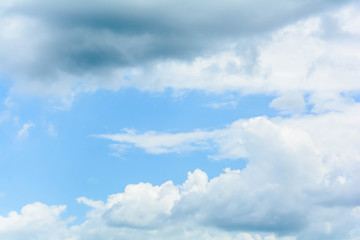 Obraz na płótnie Canvas sky cloud on air abstract