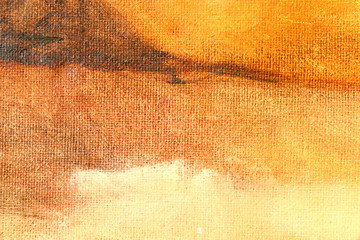 Abstract art background. Oil on canvas. Warm colors. Soft brushstrokes of paint. Modern art. Contemporary art.