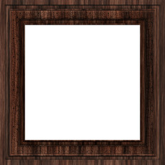 Square wooden frame