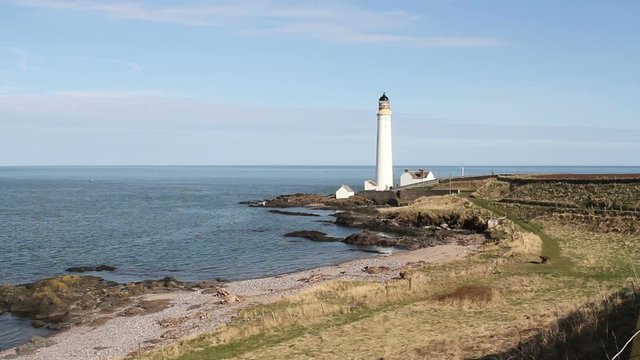 Scurdie Ness Lighthouse Scotland
