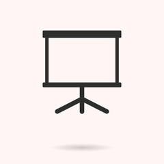 Diagram board - vector icon.