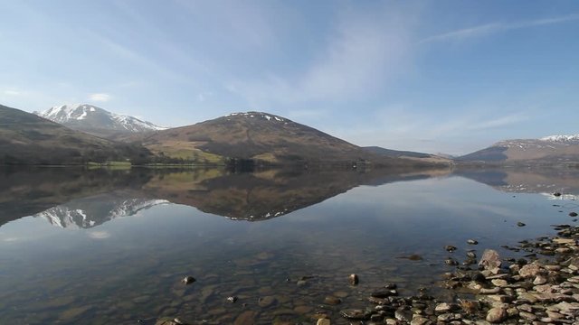 Ben Vorlich Reflected in Loch Earn Scotland