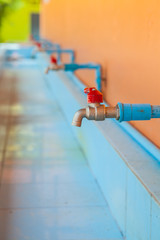 Naklejka premium faucet at schools in thailand