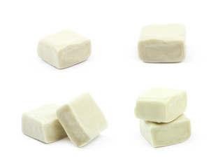 Chewing gum candy isolated