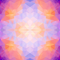 Abstract polygonal seamless vector background