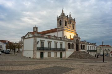 Fototapeta na wymiar The Church of Nossa Senhora da Nazare