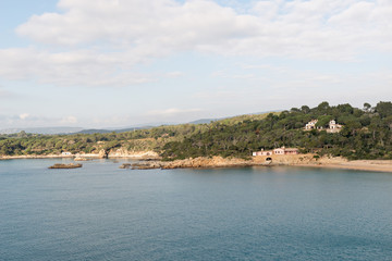 Fototapeta na wymiar Coast Brave (Costa Brava) - Girona (Spain)