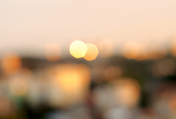 Abstract blurry bokeh background. Defocused and colorful light spots, pastel colors