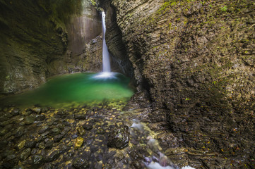  Kozjak waterfall, Triglav national park, Slovenia