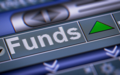 Index of Funds on the screen. Up.