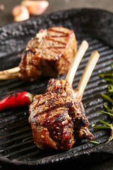 Rack of Lamb Barbecue