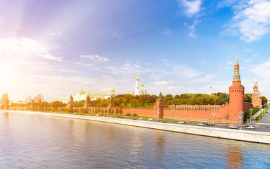 Obraz premium Panorama of Moscow Kremlin