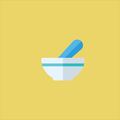 baby food icon flat design