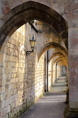 WINCHESTER, UK: Curles passage Arches of the Cathedral 