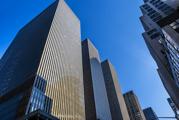 Fototapeta na wymiar office building in New York city