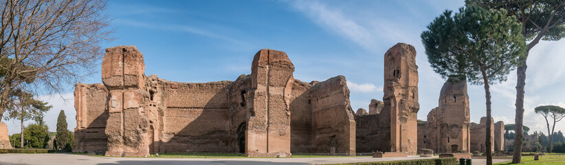 Caracallas baths in Rome