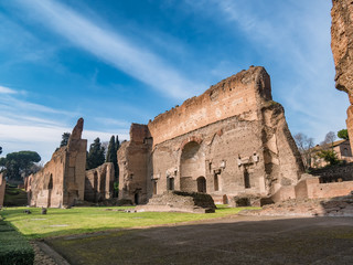 Caracallas baths in Rome