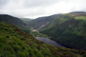 Ireland.Wicklow mountains.Upper lake.