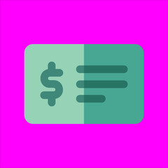 banker icon flat design