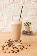 fresh coffe drink