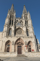 Fototapeta na wymiar Burgos (Spain): cathedral