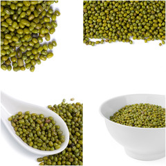 collage of beans