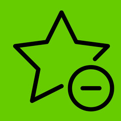 star icon flat design