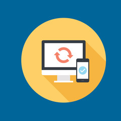 responsive icon flat design