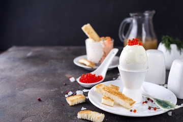 boiled egg for breakfast