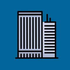 flats icon flat design