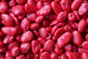 background of red decoration stone texture