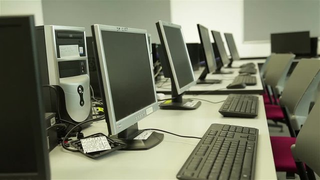 Computers Keyboard Mouse Tracking Shot