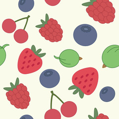 Pattern berry mix