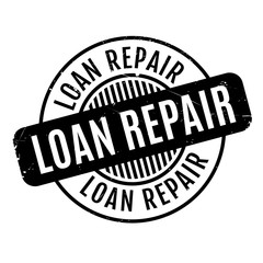 Loan Repair rubber stamp