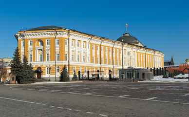 Moscow Kremlin, View of the building of the Senate