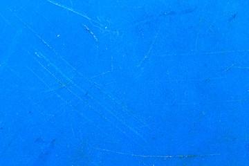 Cut Plastic Surface in Blue