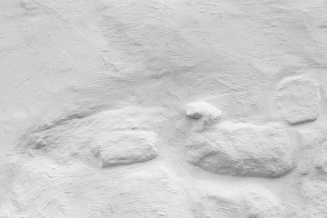 Steinwand in weiß als Textur mit Struktur