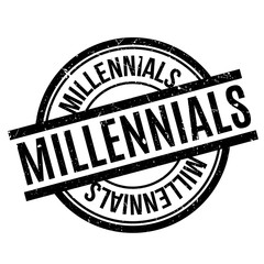 Millennials rubber stamp