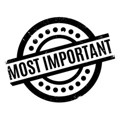 Most Important rubber stamp © lkeskinen