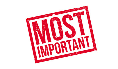 Most Important rubber stamp © lkeskinen