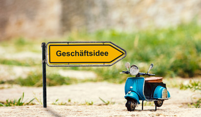 Schild 131 - Geschäftsidee