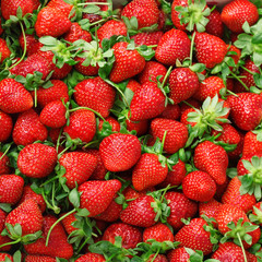 texture of juicy strawberries.