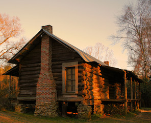 Obraz premium Log Cabin