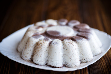 sweet milk chocolate panna cotta