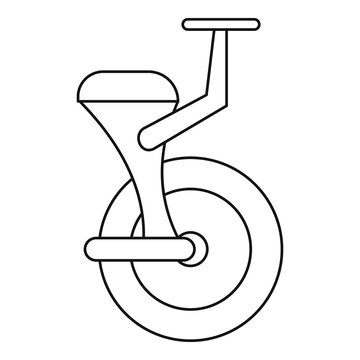 recommend clip art: Electrical solo wheel icon, outline style