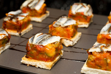Spanish tapas of the Basque country