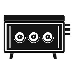 CD changer icon, simple style