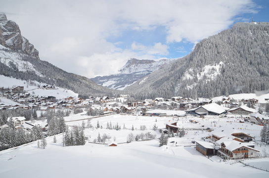 Corvara in Badia in inverno Alto Adige